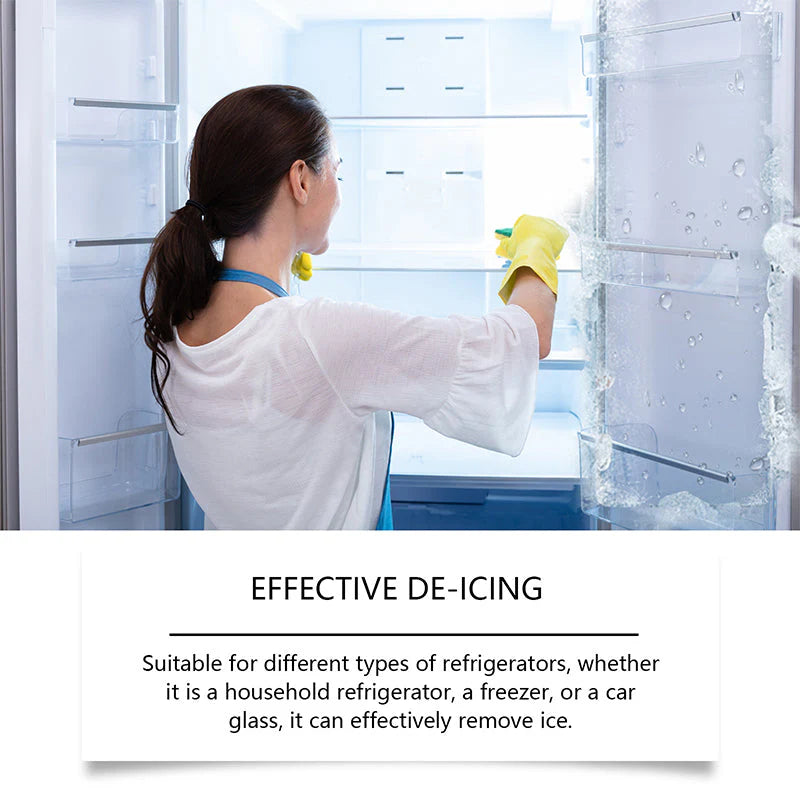 Odmrazovač chladničky a mrazničky – rýchly sprej