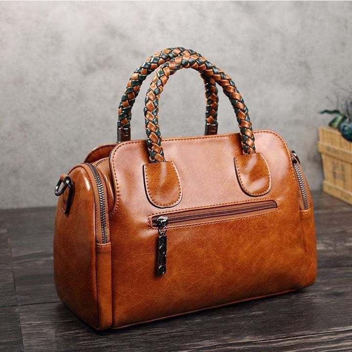 👜 Dámska klasická kožená taška s veľkou kapacitou