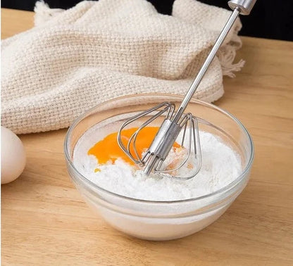 Poloautomatický šľahač vajec z nehrdzavejúcej ocele