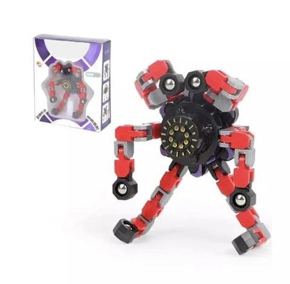 Rotujúca hračka s otočeným robotom