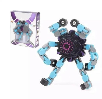 Rotujúca hračka s otočeným robotom