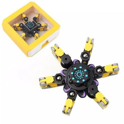 Rotujúca hračka s otočeným robotom