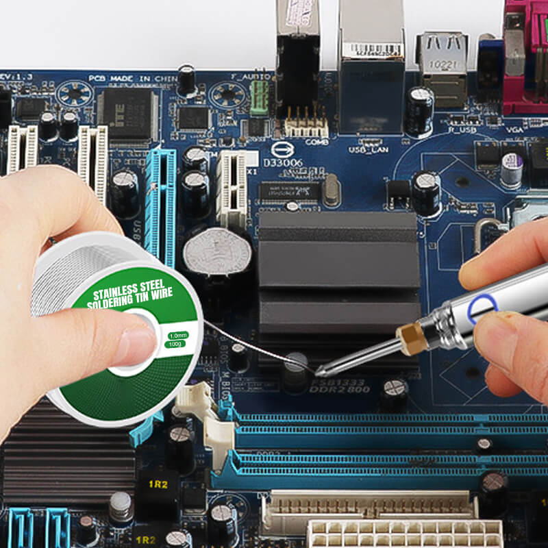 Hliníkový nerezový zapaľovač spájkovací drôt