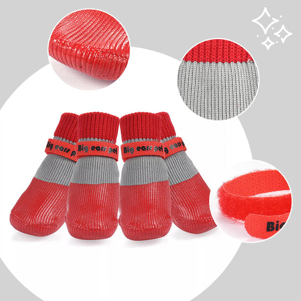 🐾 ‌Nepremokavé čižmy pre psov, mäkké a pohodlné, odolné voči nečistotám a škvrnám