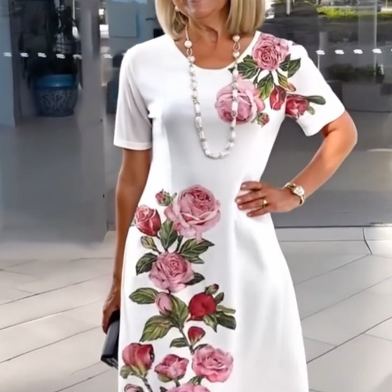 👗Stílusos virágmintás ruha