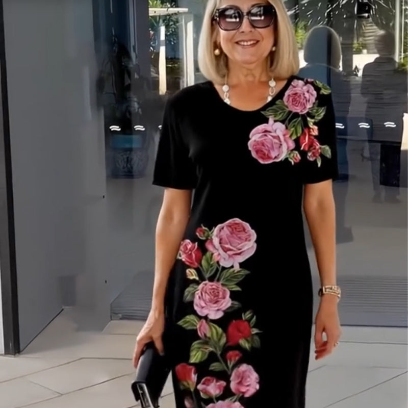 👗Stílusos virágmintás ruha