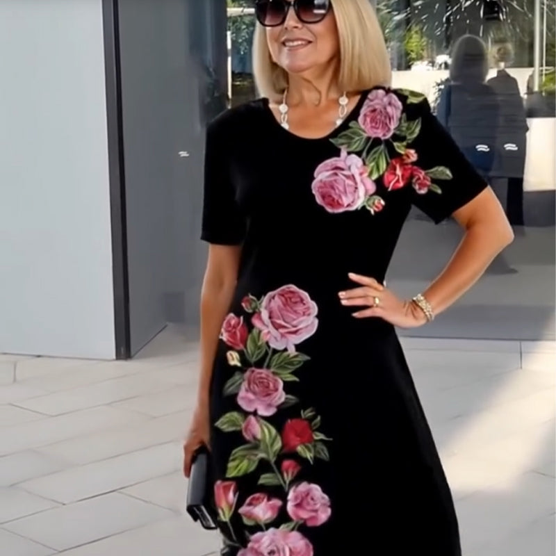 👗Stílusos virágmintás ruha