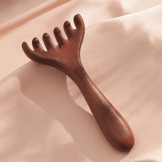 👩Šesťlupový energetický masážny hrebeň