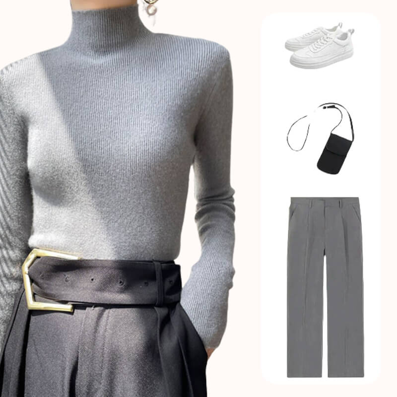 Polovičný sveter (s podšívkou)🔥Kúp 1, získaj 1 zadarmo