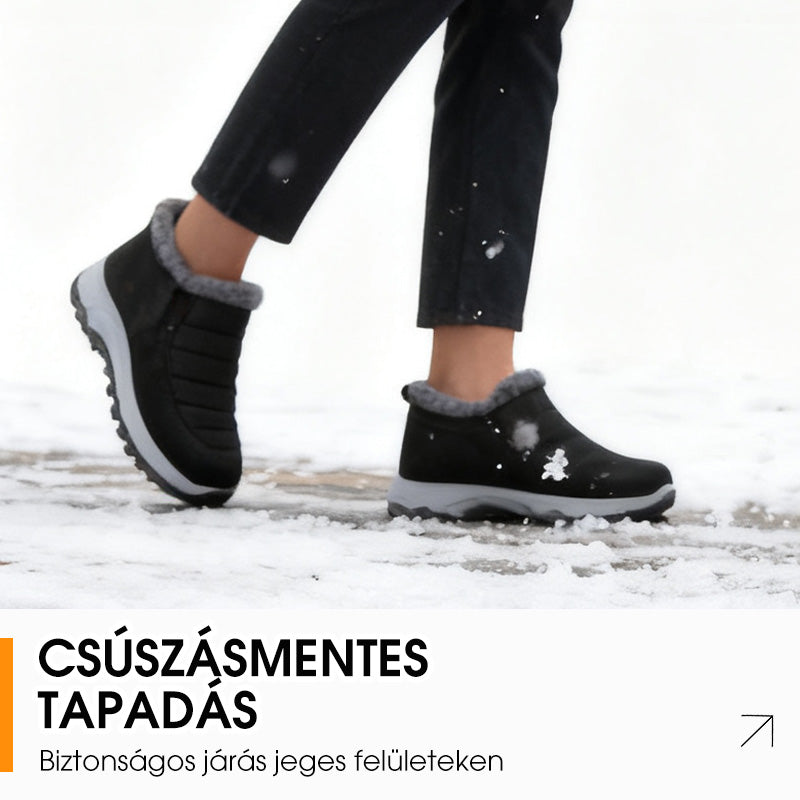 Silné zimné snehule vystužené plyšovou podšívkou