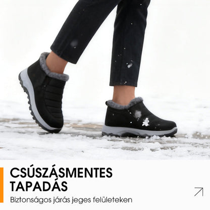 Silné zimné snehule vystužené plyšovou podšívkou