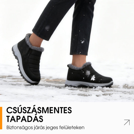 Silné zimné snehule vystužené plyšovou podšívkou