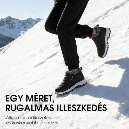 Silné zimné snehule vystužené plyšovou podšívkou