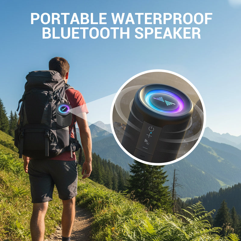 🎵 Přenosný vodotěsný Bluetooth reproduktor