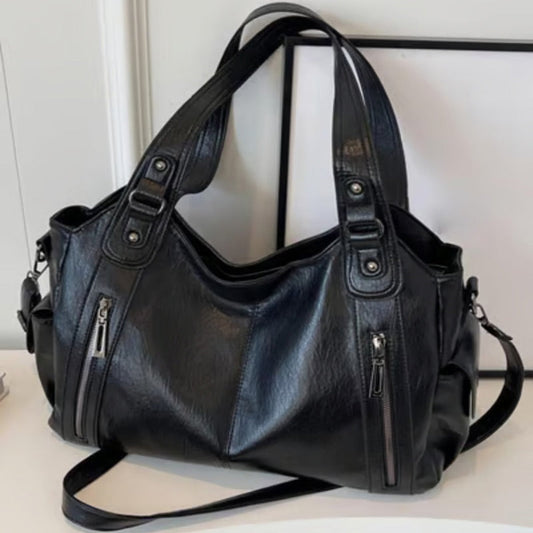 👜PUNKOVÁ TAŠKA S VEĽKOU KAPACITOU