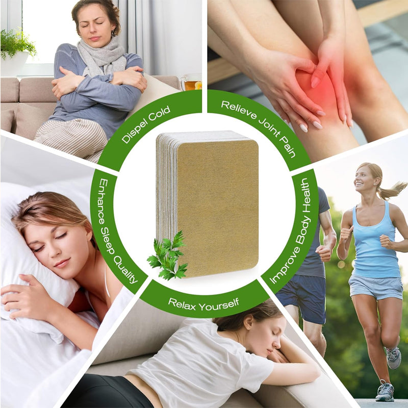 🔥 Moxibustion Ginger náplasť na zmiernenie bolesti Prírodná medicína Zmierňuje bolesť krku, ramien, kĺbov a kolien