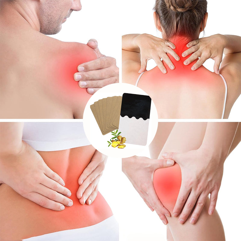 🔥 Moxibustion Ginger náplasť na zmiernenie bolesti Prírodná medicína Zmierňuje bolesť krku, ramien, kĺbov a kolien