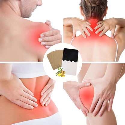 🔥 Moxibustion Ginger náplasť na zmiernenie bolesti Prírodná medicína Zmierňuje bolesť krku, ramien, kĺbov a kolien